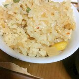 山菜と栗の炊き込みご飯